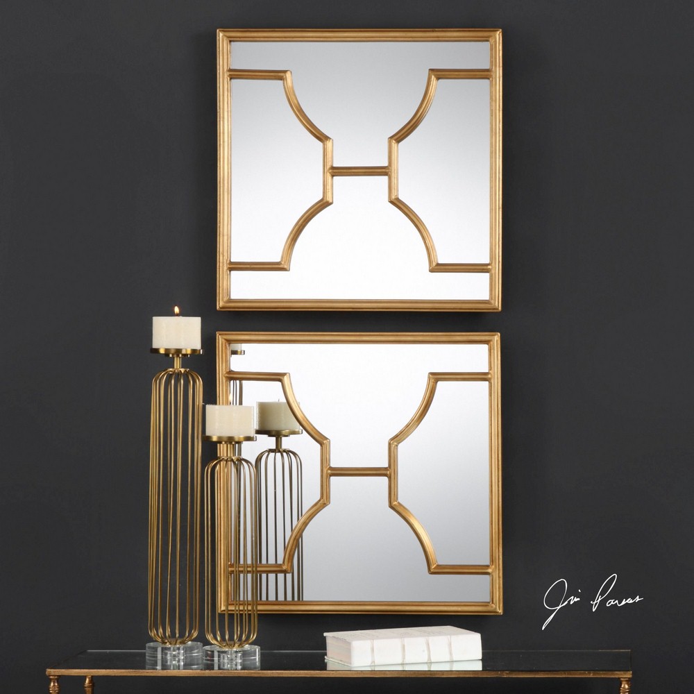Uttermost 09268 Misa - 24 inch Square Mirror (Set of 2) | eBay